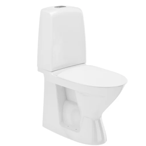 Ifö Spira toilet m/S-lås, skruemontering, hvid