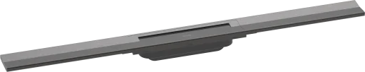 Hansgrohe Raindrain Flex afløbsrende, fri montering, 800 mm, børstet sort krom