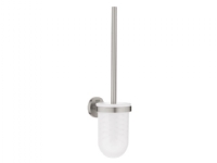 Grohe Essentials toiletbør.sæt - Toiletbørste + holder, vægmonteret, Supersteel 40374DC1