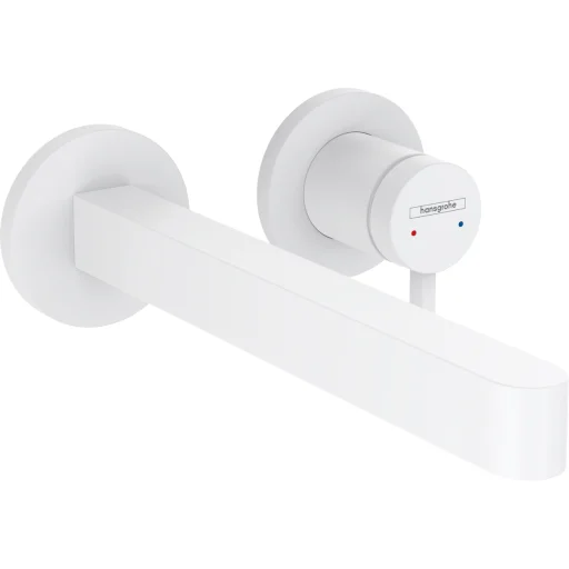 Hansgrohe Finoris vandhane til indbygning, 22,8 cm tud, mat hvid
