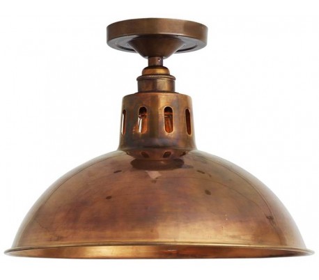 Paris Plafond Ø30 cm 1 x E27 - Antik messing