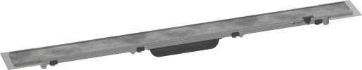 Hansgrohe RainDrain Rock afløbsrende, fliser, 800 mm