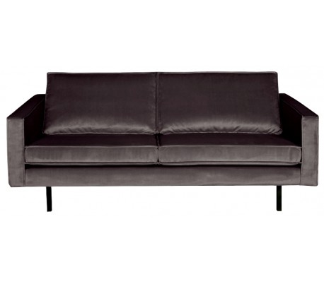 Rodeo 2,5-personers sofa i velour B190 cm - Antracit