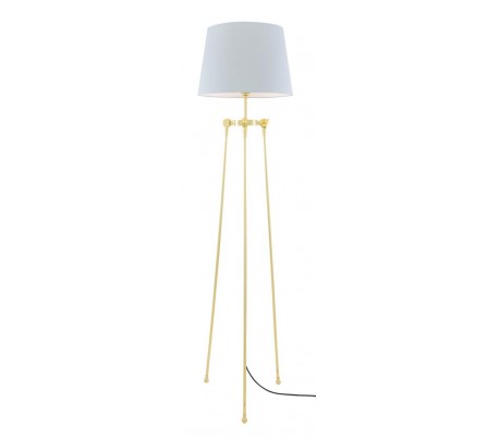Lismore Gulvlampe H162,5 cm 1 x E27 - Messing/Grå