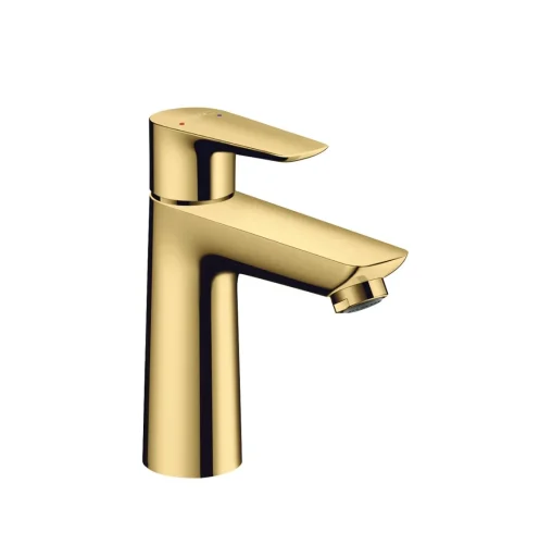 Hansgrohe Talis E 110 håndvaskarmatur m/bundventil, poleret guld-optik