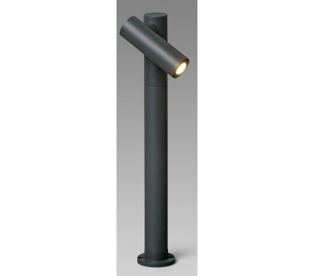Spy havelampe H50 cm 1 x COB LED 6W - Mørkegrå