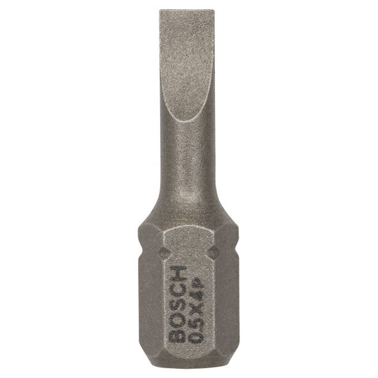Bosch Bit Lige 0,5x4,0mm 25mm 25stk - 2607001458