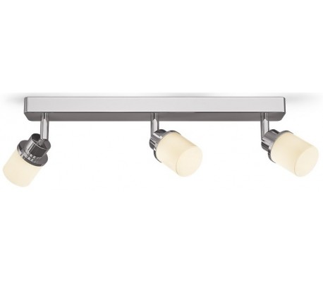 LINN Badeværelseslampe B40 cm 3 x G9 LED - Krom/Opalhvid