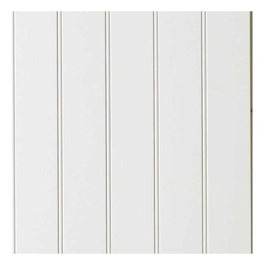 Huntonit Væg Royal Perlestaf Penselm. Brill./Klassisk Hvid - 11x600x2390