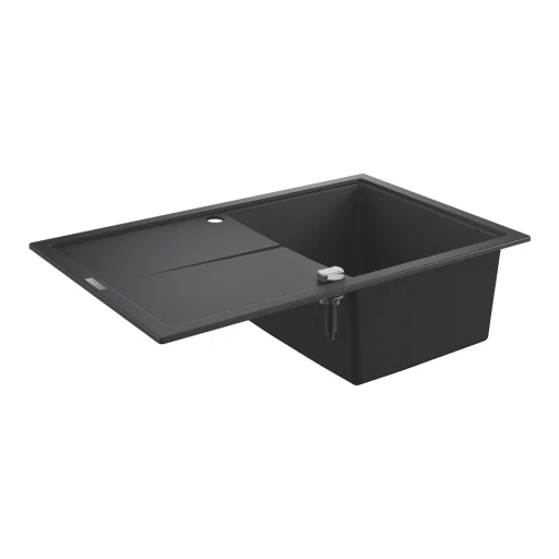 Grohe K400 kompositvask, 78X50, sort granit