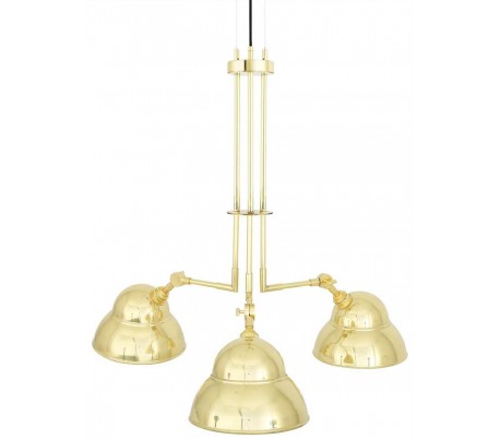 Argrinio lysekrone Ø50 - 100 cm 3 x E27 - Poleret messing