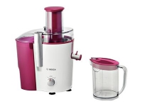 Bosch MES25C0 - Saftpresser - 1.25 liter - 700 W - hvid/kirsebær-solbær