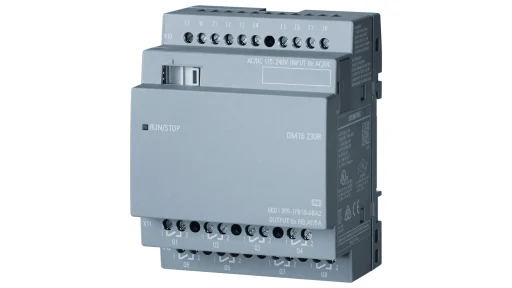 Logo! DM16 230R exp. Modul PS/I/O 230V 4 DI/8 DO