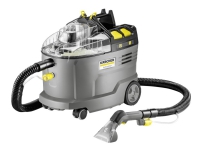 Kärcher Professional Puzzi 9/1 Bp - Tæpperenser - beholder - 570 W - intet batteri, ingen oplader - Uden batteri og oplader