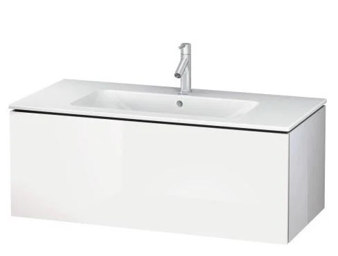 Duravit L-Cube Møbelsæt m/Skuffe 103x49 cm, Hvid højglans