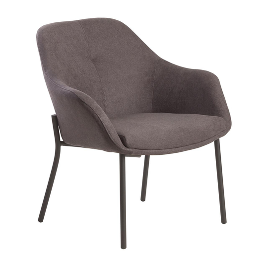 NEW AGE loungestol stof (GRÅ, ONESIZE)