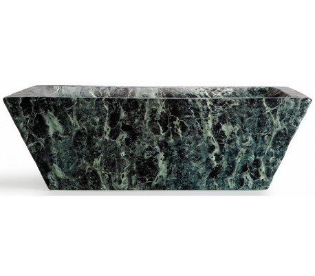 Pietra håndvask i keramik 59,5 x 39,5 cm - Grøn marmor