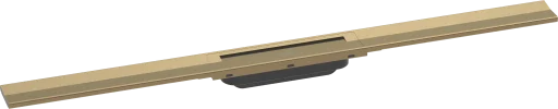 Hansgrohe Raindrain Flex afløbsrende, fri montering, 900 mm, børstet bronze