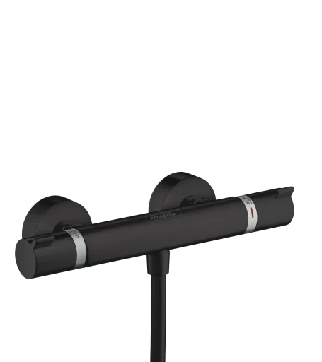 Hansgrohe Ecostat Comfort brusebatteri, mat sort