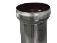 GM-X 100/110mm WC-ovg.stykke. - Galvaniseret