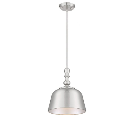 Berg 1 Loftlampe Ø30 cm - Satineret nikkel