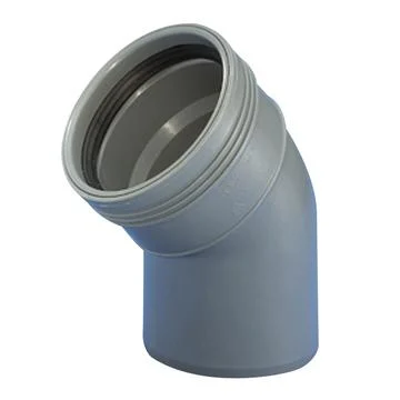 Wafix grå bøjning 32 mm - 45 gr.