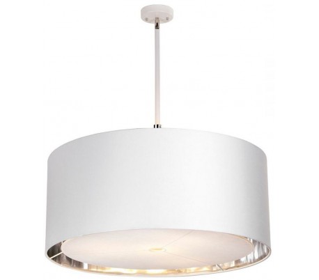 Balance Pendellampe Ø70 cm 4 x E27 - Hvid/Poleret nikkel