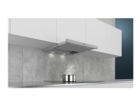 Siemens iQ300 LI64LB531 - Dæksel - Teleskopisk - Fordybning - Bredde:60cm - Dybde: 29 cm - Udsugning og recirkulation (med ekstra recirkulationssæt) - Rustfrit stål - OBS uden gribeliste