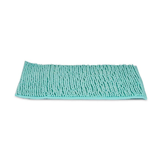 Bademåtte Turkisblå Polyester (60 x 40 x 2)