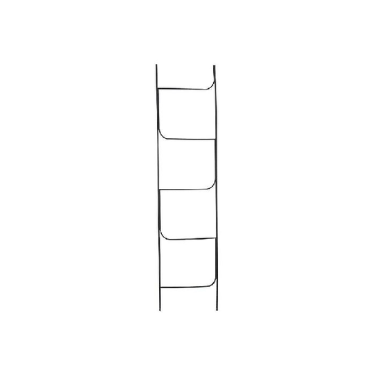 Håndklædestativ DKD Home Decor Sort jern Loft (45 x 1 x 162 cm)