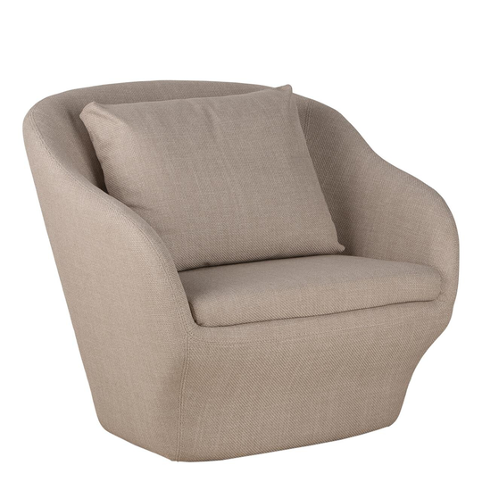 EMBRACE Wide loungestol (BEIGE, ONESIZE)