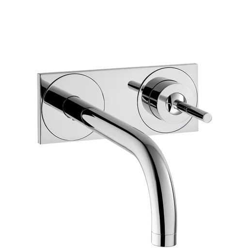 Axor Uno 2-huls vandhane, indbygning, 225 mm, krom