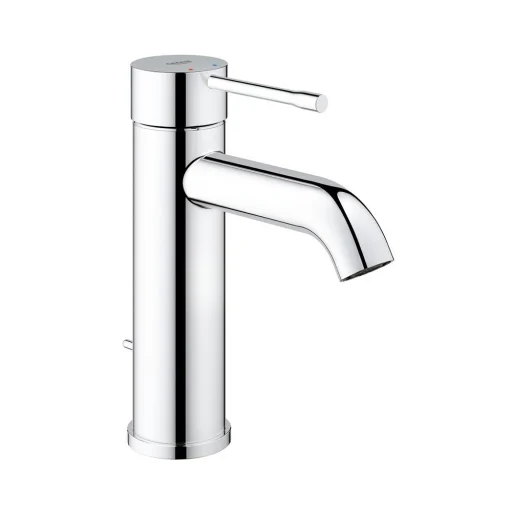 Grohe Essence S-Size håndvaskarmatur m/bundventil, krom