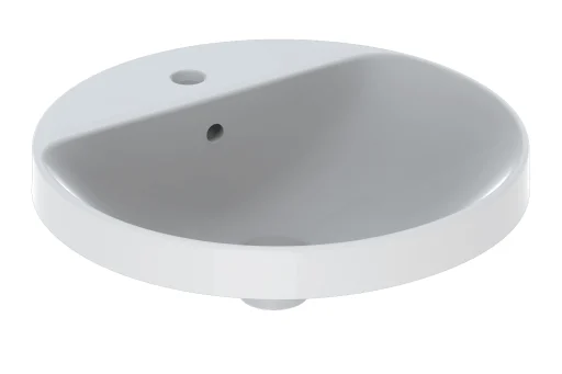 Geberit VariForm håndvask rund m/hanehul & overløb Ø48 cm