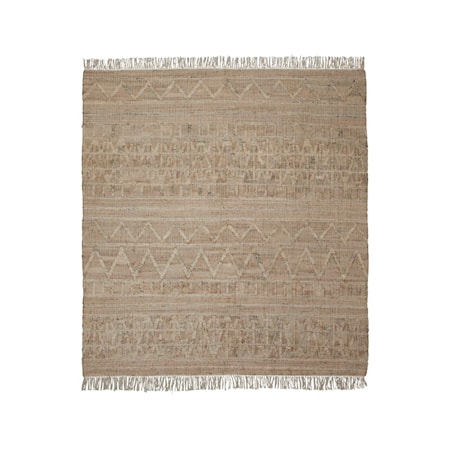 Tæppe Shriv Sand 250x250 cm