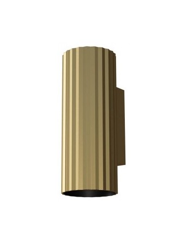 DELPHI Up-Down Væglampe i aluminium H18 cm 2 x GU10 - Mat guld