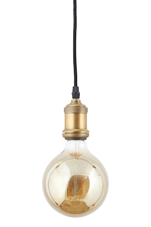 LED Lampe dæmpbar E27 17,5x12,5 cm - Grå
