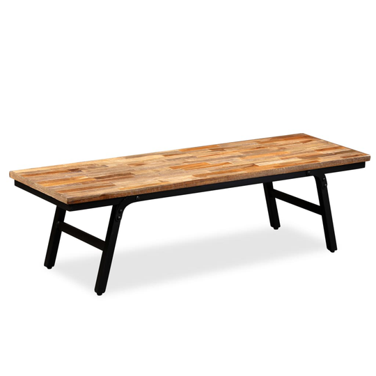 vidaXL TV-bord genanvendt teak 110 x 35 x 30 cm