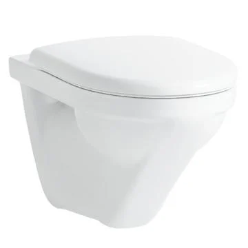 Laufen Moderna R væghængt toilet, hvid
