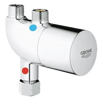 Grohe Micro Termostat/skoldningssikring til Grohe Touch, Krom