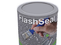 FlashSeal. grå 1.13 kg - Gummimaling som kan bruges til diverse tagreparation