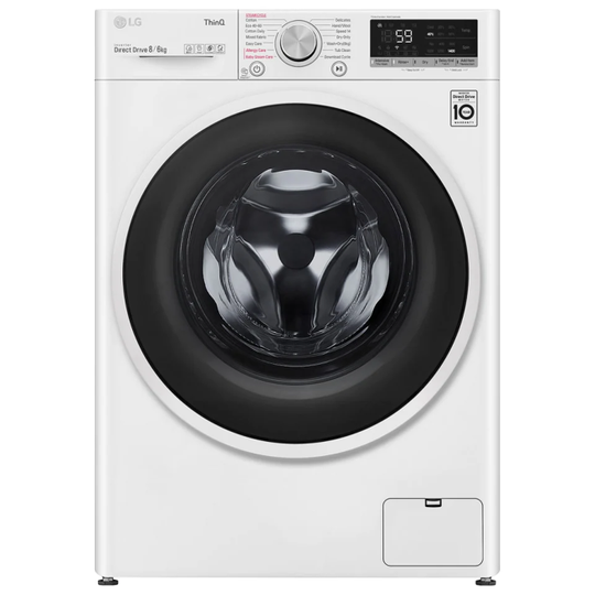 LG F4DV508S0WE - Vaske/tørremaskine