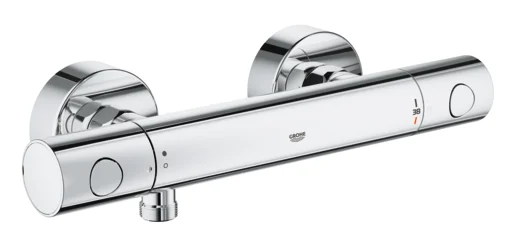 Grohe Grohtherm 800 Cosmopolitan termostatbatteri, m/rosetter, krom
