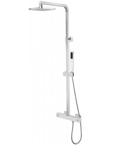MODERN brusesæt m/termostat H88 - 130 cm - Krom