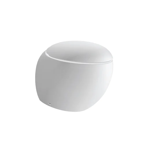Ilbagno Alessi toilet, rengøringsvenlig, hvid