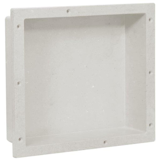 vidaXL bruseniche 41x36x10 cm mat hvid