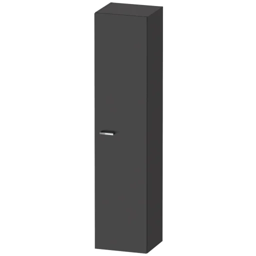 Duravit XBase højskab, 176 cm, højre, mat grafit