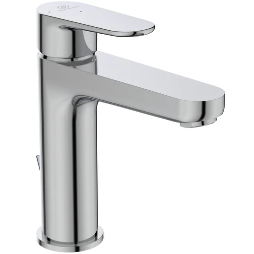 Ideal Standard Cerafine D Bluestart håndvaskarmatur m/løft-ventil i metal, H120, krom