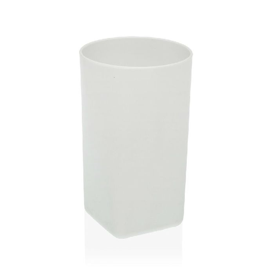 Tandbørsteholder Versa Kenai Hvid polypropylen (7,2 x 11,9 x 7,2 cm)