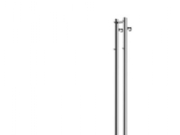 Vertical 2 håndk - KROM-Håndkl.rad.lodret model.1400x120 m/4 kroge
